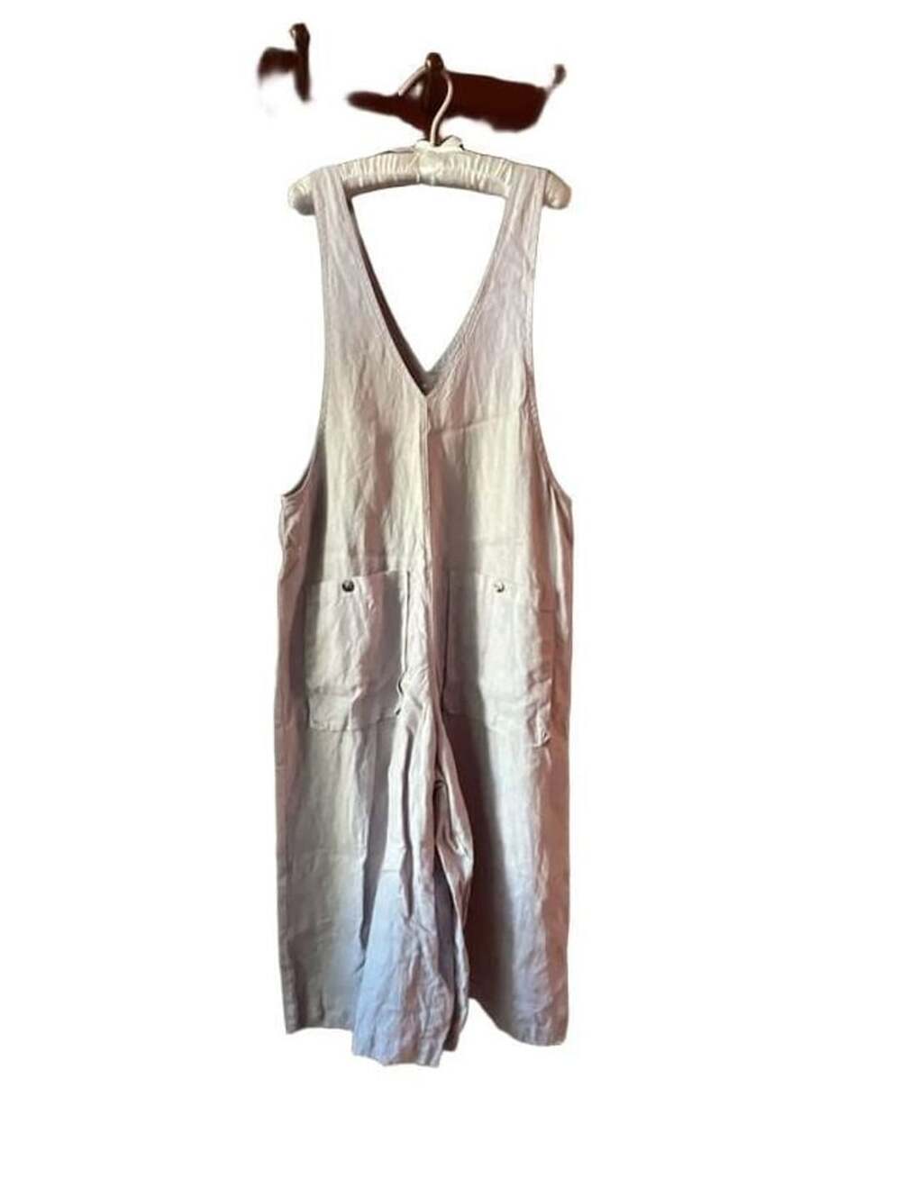 Kleen Linen Jumpsuit Size S Lavender